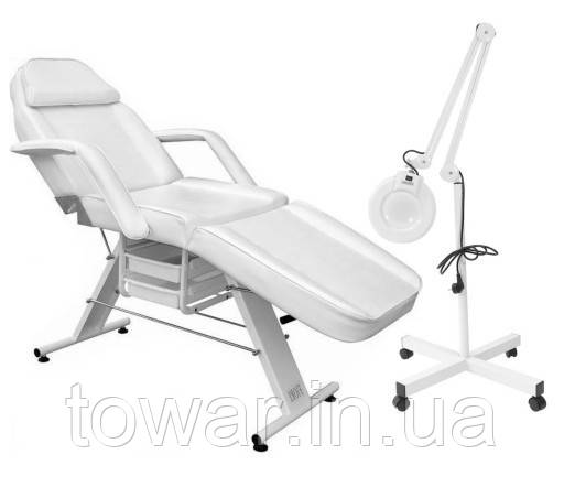 Косметична канапа з 2 кюветами + лампа 5 dpi