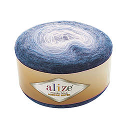 ANGORA GOLD OMBRE BATİK (Ангора Голд Омбре батік) 20%- вовна, 80% - акріл 7294