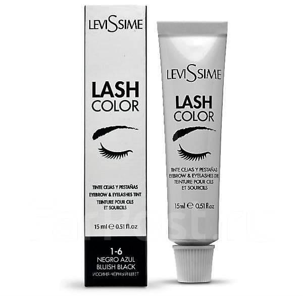 Фарба для вій LeviSsime BLUE BLACK (синя — чорний), No1-6