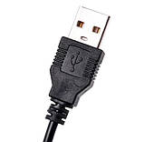 Кільцева LED лампа для селфи 12Вт з USB, 26 см, фото 6