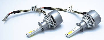 Комплект автомобільних LED ламп MHZ C6 H1 5537, фото 6