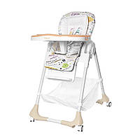 Стільчик для годування бежевий BABY TILLY Bistro T-641/2 Beige діткам від 6 місяців