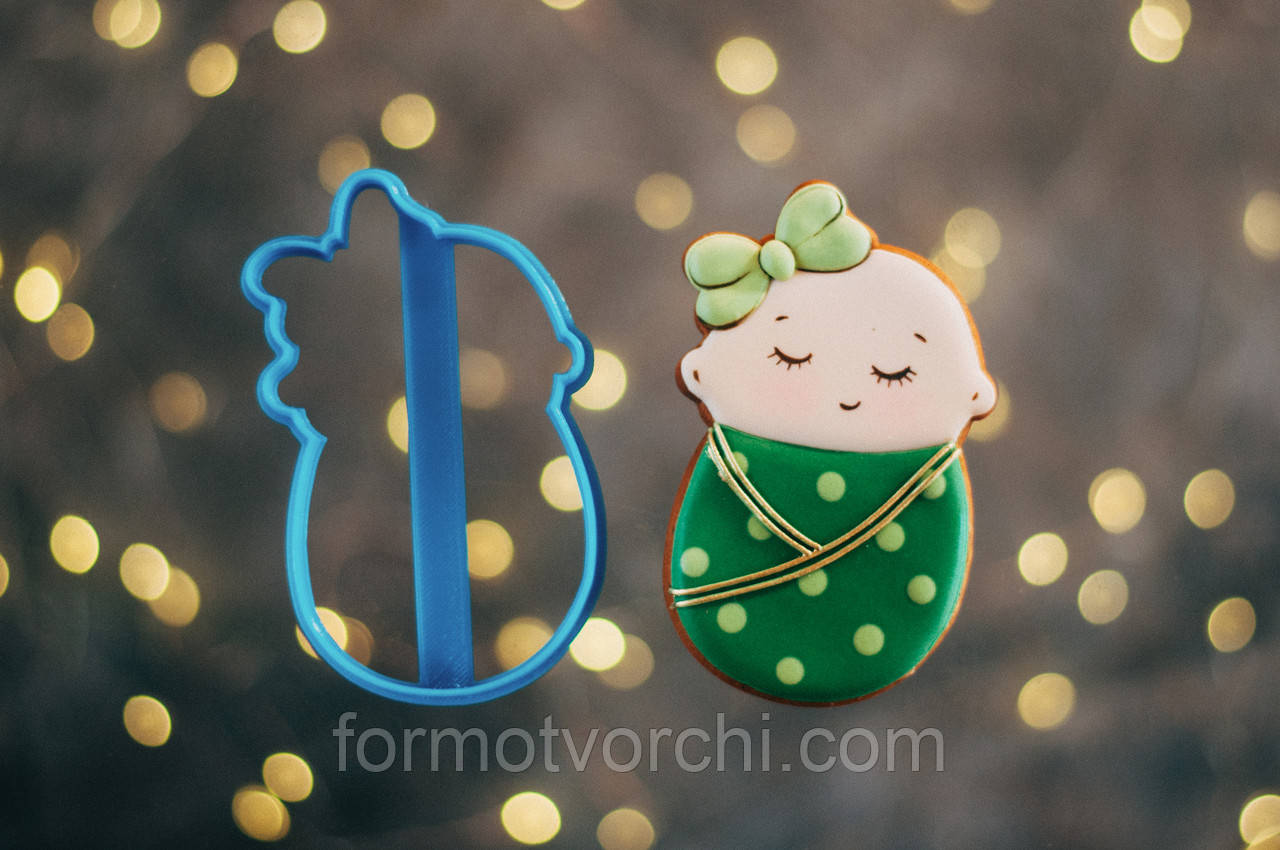 3D формочки-вирубки для пряників "Малюк 2"