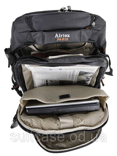 Купить Рюкзак на колесах AIRTEX 560-1 Atlas 100% ручная кладь, цена ...