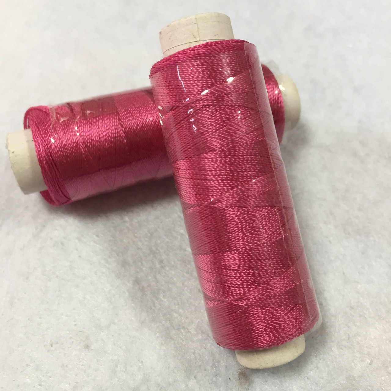 Нитки шовкові червоні, фото 1