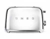 Тостер на 2 тоста Smeg хром TSF01SSEU