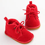 Черевики для дівчинки 12 см червоні., фото 2