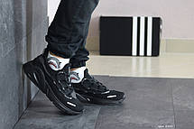 Кросівки чоловічі Adidas LXCON щільна сітка,чорні, фото 3