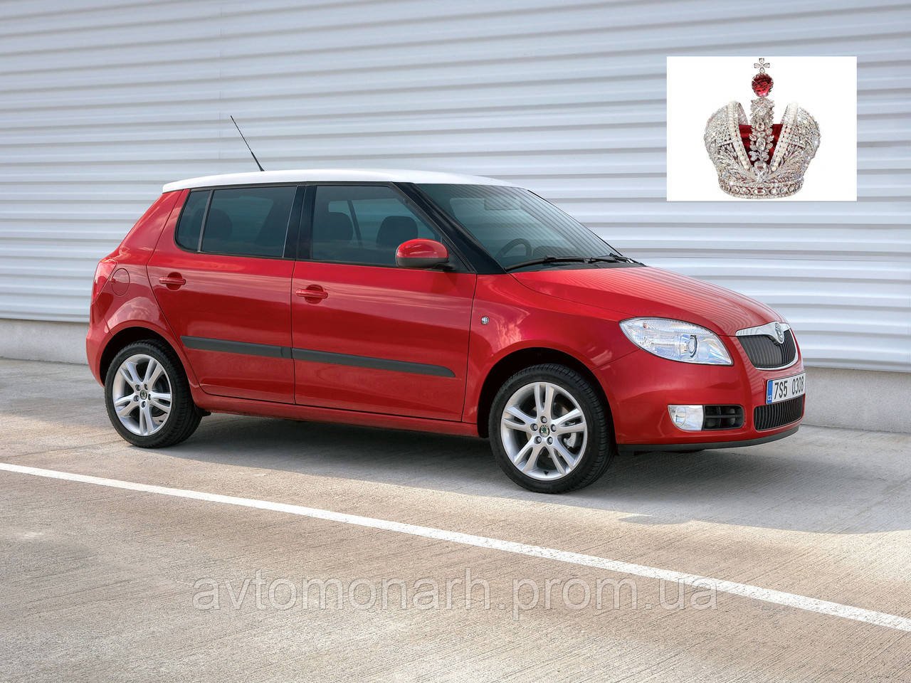 Лобовое стекло SKODA FABIA / ROOMSTER (Шкода Фабия / Румстер) 2007- - фото 1 - id-p18166583