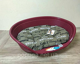 Пластиковий лежак Ferplast Siesta Deluxe 4 + подушка Relax