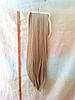 Хвіст прямий на стрічці термоволос пшеничний SILK-24В, фото 6