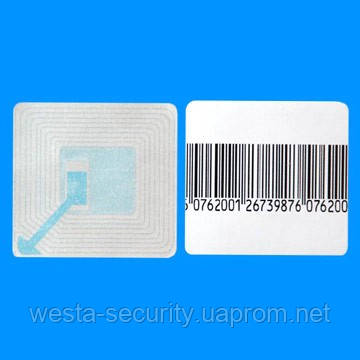 Купить Антикражные этикетки 4*4 штрихкод, цена 420 грн — Prom.ua (ID ...