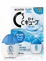 Rohto C3 Сool Освежающие капли для снятия усталости при ношении контактных линз, индекс свежести 5, 13 мл