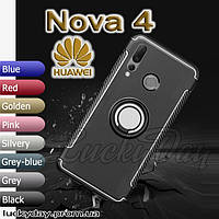 Бампер чехол для Huawei Nova 4 (black) черный