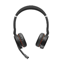 Бездротова гарнітура Jabra EVOLVE 75 Stereo MS з зарядною підставкою, фото 6