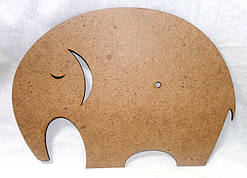 Основа для годин Слоник