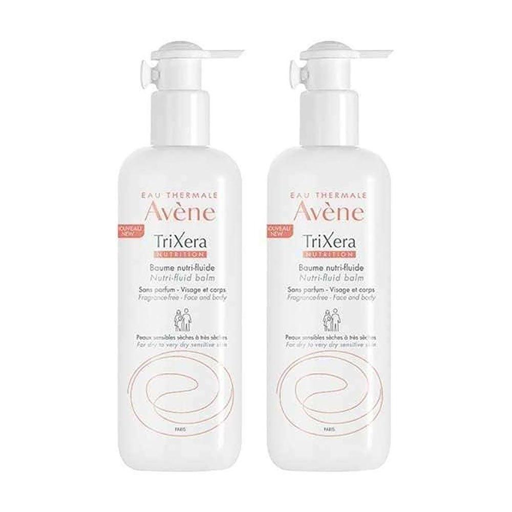ПИТАТЕЛЬНОЕ МОЛОЧКО АВЕН ТРИКСЕРА ДЛЯ ЛИЦА И ТЕЛА AVENE TRIXERA NUTRITION NUTRI-FLUID LOTION 400МЛ