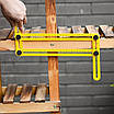 Шаблометр ручний професійний для плитки, дерева будівельний Re2ls ABS-пластик Про+, фото 9