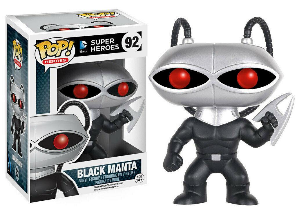 Black manta on sale funko pop