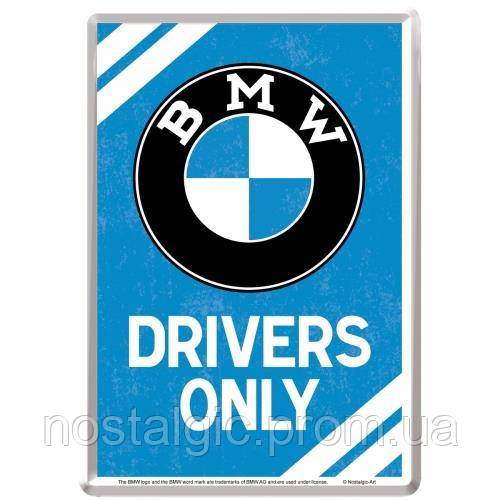 Открытка Nostalgic-Art BMW - Drivers Only (10308)