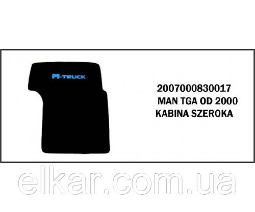 Килимок велюр серед MAN TGA від 2000 широка кабіна, TGL, TGM ,TGS 1963/2007000830017, фото 1