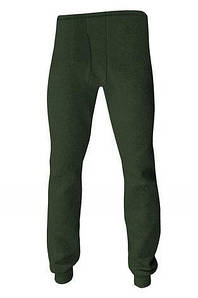 Термобілизна - чоловічі термо-штани, зелений ХXL