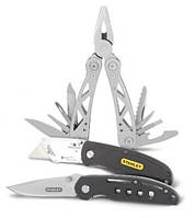 Мульті інструмент + складаний ніж + висувний ніж в комплекті STANLEY STHT0-71029