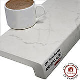 Підвіконня Topalit (Топалит) колір білий мармур, фото 2