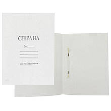 Папка швидкозшивач, картонна, А4