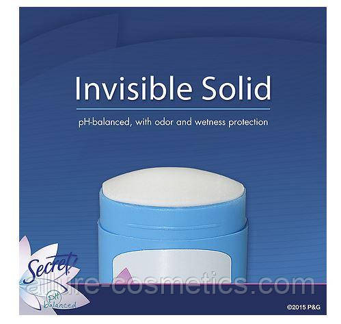 Кремовый дезодорант-антиперспирант Secret Powder Fresh Invisible Solid Antiperspirant 14g - фото 3 - id-p1037863247
