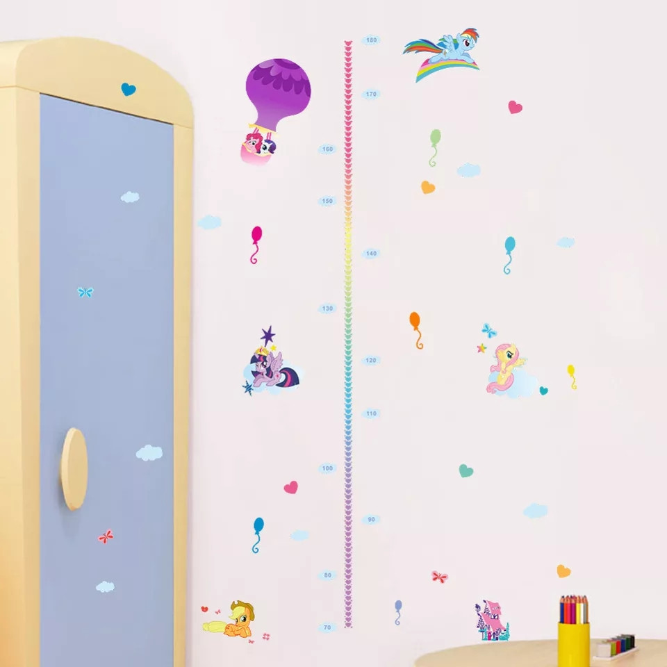 Наклейка в дитячу MY LITTLE PONY Мій Маленький Поні (лист 30 х 60 см) Б318-4