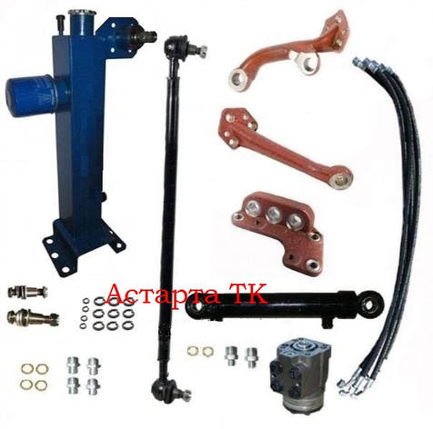 Комплект переобладнання ГУРа під насос-дозатор МТЗ-82 (передній провідний міст), фото 2