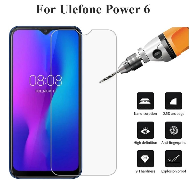 Захистне скло для Ulefone powep 6