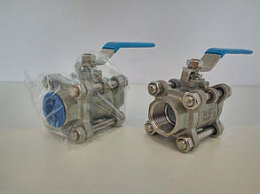 Кран кульовий нержавіючий AISI 304 ду 40 (1 1/2")