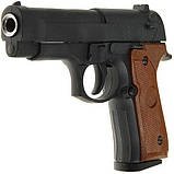Дитячий пістолет Беретта Beretta 92 SB-C Galaxy G22 метал, фото 5