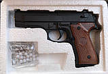 Дитячий пістолет Беретта Beretta 92 SB-C Galaxy G22 метал, фото 4