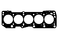 Прокладка головки блоку 1карб/насічка 1.53 mm товщина VW T4 2.5 TDI GOETZE 30-027510-40