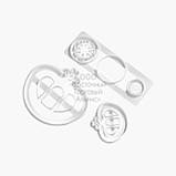 3D форми для пряників - Набір вирубок "Рамки для печива", фото 4