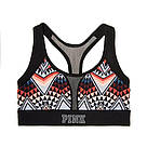 Спортивний Топ Victoria's Secret PINK Mesh Racerback XS, Чорний, фото 4