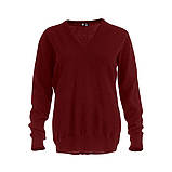 Жіночий пуловер з v-подібним вирізом, фото 4