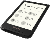 Електронна книжка PocketBook 627 Touch Lux 4 Obsidian Black 6", фото 3