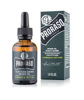 Олія для догляду за бородою Proraso Beard Oil Cypress & Vetyver, Proraso, 30 мл, 400742