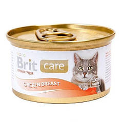 Консерви Brit Care Cat Chicken Breast 80 г (куряча грудка)