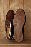 Ботинки ASOS Desert Boots in Tan Leather with faux, фото 5