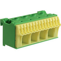Блок PE-клемм 18 4x16 мм2 + 14x4 мм2 Hager QiuckConnect KN18E