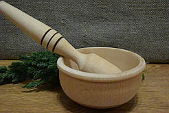 Ступка дерев'яна