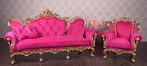 Комплект м'яких меблів "Ізабелла" диван та крісло, фото 2