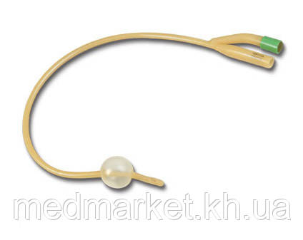 Катетер Фолєя 2х ходовий дитячий з силколатексу, розмір 8