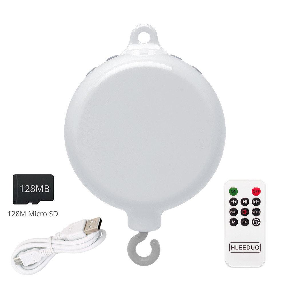 Блок музичний для мобіля (на батарейках) з картою пам'яті і пультом., фото 1