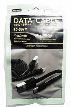 Шнур USB-MICRO USB REMAX DATA CABLE RC 062m